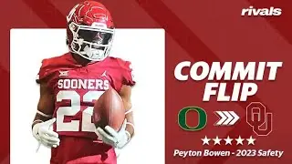 OU Football: 5 STAR PEYTON BOWEN COMMITS TO OKLAHOMA | Craziest Recruiting Battle EVER!