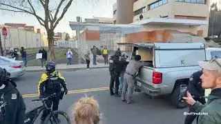 Raw footage from Portland ICE protest zone