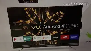 VU 55 Inch (55SU134) Official Android 4K UHD LED Smart TV - Unboxing & Full Review