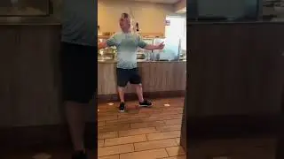 Employee Jumped Over The Counter After A Customer Disrespected Him