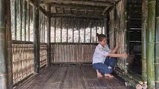 158 days of building a bamboo house of the girl Ly Tieu An