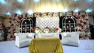 MES Convention Hall - Wedding Ceremony - Decorated by: Flower Design Wedding