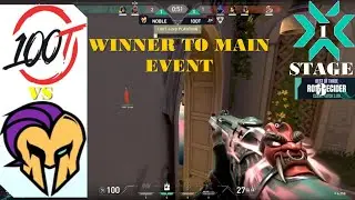 100T vs NOBLE All HIGHLIGHT VCT Challengers 1 NA   Stage 3   Open Qualifier
