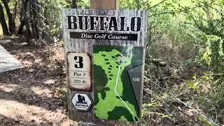 A Round At Buffalo Disc Golf Course.