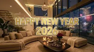 Happy New Year 2026 with Relaxing Jazz Music 🎆 Cozy Night Jazz Ambience 🌙