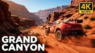 Dakar Desert Rally 🏁 Prodrive Hunter T1+  Grand Canyon Rally - [ 4K Full Graphics ]