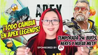 &iexcl;PROBAMOS la Temporada 24 de APEX LEGENDS! Todos los cambios EXPLICADOS + Opini&oacute;n Final 🥵🔥