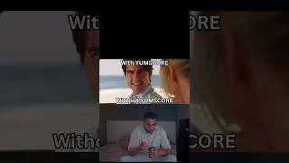With Me vs Without Me | YumScore Food Discovery App (Coming Soon)