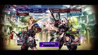 FFBE WOTV GLOBAL: Facing 120 Master Lord Mont on Day 1 in Arena