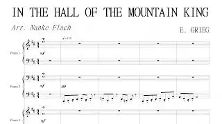 Grieg - In the hall of the mountain king |2 piano's 8 hands | late intermediate