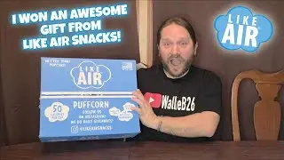 Я выиграл потрясающий подарок от Like Air Snacks!