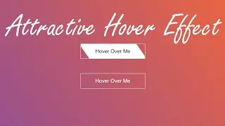 How to create skew button on hover HTML, CSS || 