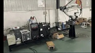 12-Panasonic TM1800G4 welding robot with high voltage contact sensor function for straight lines