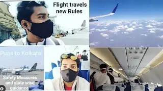 Pune to Kolkata Flight Travels During Lock Down | New Rules and Safety Measures 🤔