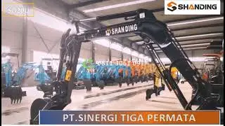 SD20U MINI EXCAVATOR SHANDING BRAND,MINI DIGGER ENGINE YANMAR KELAS 2 TON PT.SINERGI TIGA PERMATA