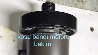koşu bandı motoru bakımı