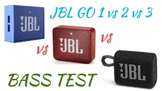 JBL GO  vs  GO 2  vs  GO 3  Bass Test || Open Grill Bass Test || JBL GO SERIES