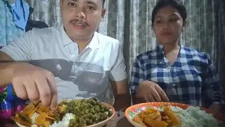 Etchaluk Dal / River Snail Dal / Mukbang / Couple Mukbang