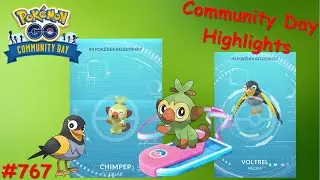 Voltrel-Debüt & Community Day Highlights feat. Shiny Chimpep | Pokemon GO #767