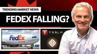 FedEx Falling, Rivian Adopts Tesla Standard, US Yield Curve, OSFI Rates - Market News