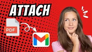 How to attach pdf through gmail