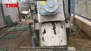 Refuse Resource Recovery Plant-Screw Type Sludge Dewatering Press