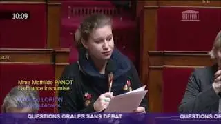 &laquo;FEREZ-VOUS LA LUMIERE SUR LE FORT DE VAUJOURS ?&raquo; - Mathilde Panot