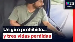 Camionero que estar&iacute;a ilegal en EEUU es arrestado por choque mortal en Florida