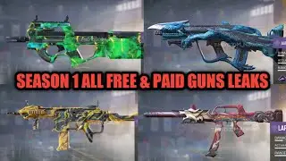 codm Season 1 All Free Guns leaks 2023 | codm Season 1 All Paid Guns leaks 2023