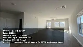 512 534356 17104 Coulter Pine Ct Conroe TX 77302 Montgomery County
