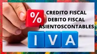 Asientos Contables con IVA 💲 DEBITO Y CREDITO FISCAL 👉 Calculo de la Posicion Mensual