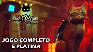 STRAY - JOGO COMPLETO E PLATINA ( Legendado em Português PT-BR) #stray #platina