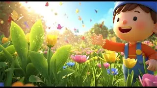 Little Garden Grow Up Song for Kids | Plant and Garden Song, Nursery Rhymes & Baby Songs 🌱🌸🎶