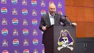 Blake Harrell Takes Questions From the Media After Being Named Head Coach