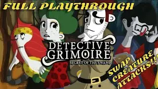 Detective Grimoire - Secret of the Swamp | Indie Puzzle Game Full Walkthrough | No Voiceover