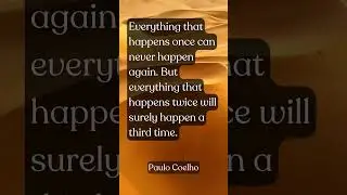 Paulo Coehlo Quotes 6