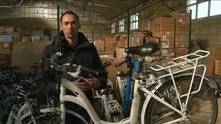 Recyclage de v&eacute;los &eacute;lectriques &agrave; Rennes