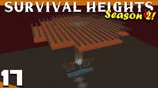 Belated Gold Farm Building! | Minecraft 1.17 Amplified Hardcore | Survival Heights [S2 17]