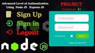 Login and Registration with node.js, express.js // Creating Express Server and Routes // Tutorial #1