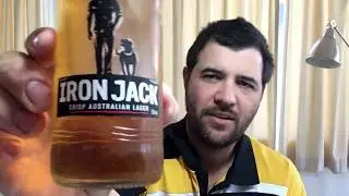 Iron Jack Crisp Australian Lager Review Part 1