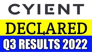 CYIENT q3 results 2022 | CYIENT Results Today | CYIENT latest news | CYIENT Share News |CYIENT Share