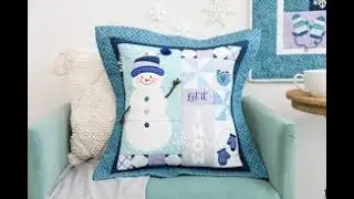 Kimberbell Let it Snow Pillow Sewalong - Let It, Mittens, Snowflakes, Snowman arms and mug Blocks