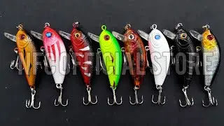 Lure Minnow Floating 5cm 4,5 gram JAMINAN ACTION