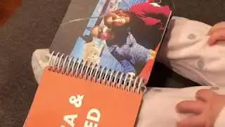 Personalized Board Book of Names & Faces from Pinhole Press
