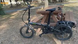 Ultimate Folding Carbon Fiber E-bike | 250W/350W Powerful Motor | Long Range & Lightweight