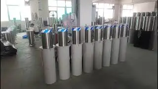 Automatic Hydraulic Rising Security Bollard Traffic Barrier