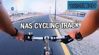 DUBAI CANAL TO NAD AL SHEBA CYCLING TRACK | 4K | CHEST MOUNT P.O.V