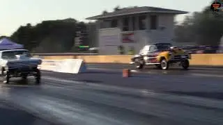 BCG Neal Brown in the 51 Chevy Gasser VS BCG Tom Dreyer in the 63 Chevy Nova