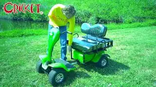 How to Collapse and Expand the Cricket Cart ESV! | Cricket Carts: Small Mini Golf Carts!