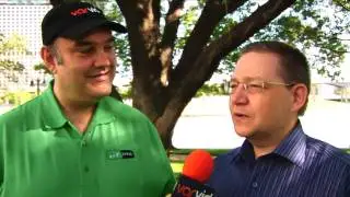 Karl interviews Aaron Booker - turnabout is fair play!